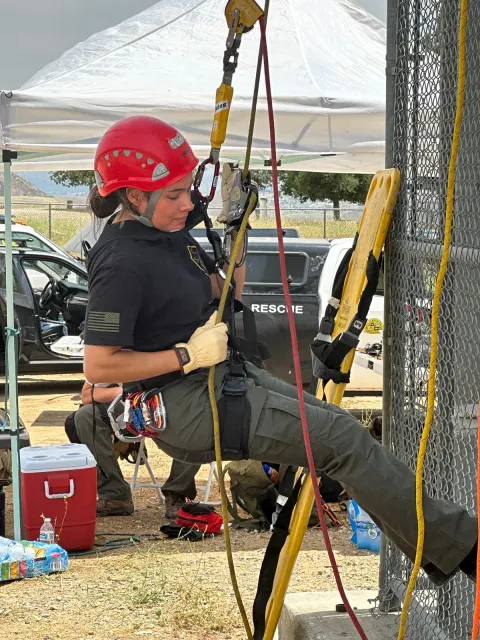 Rope skills practice